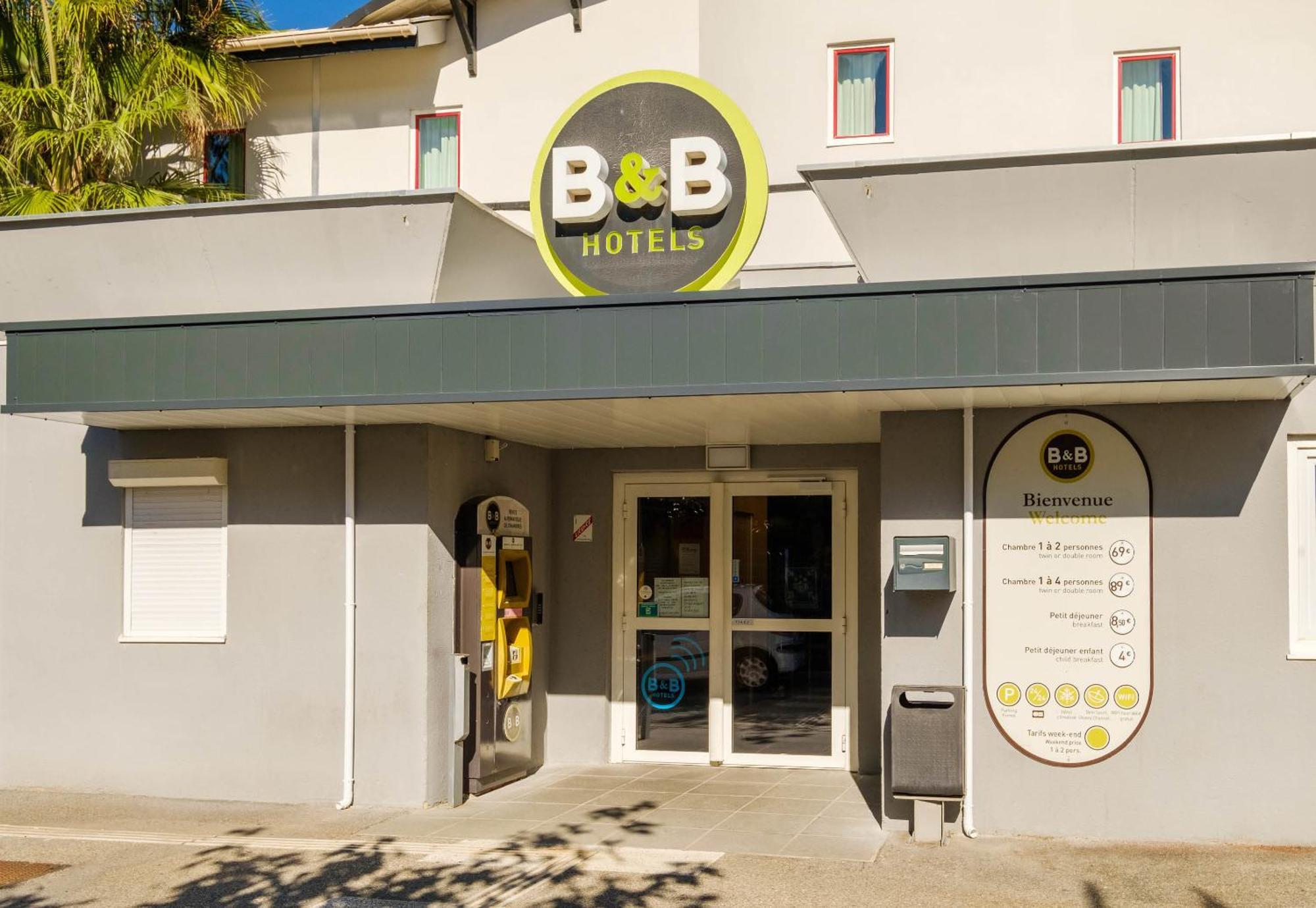 B&B Hotel Villeneuve Loubet Plage Exterior photo